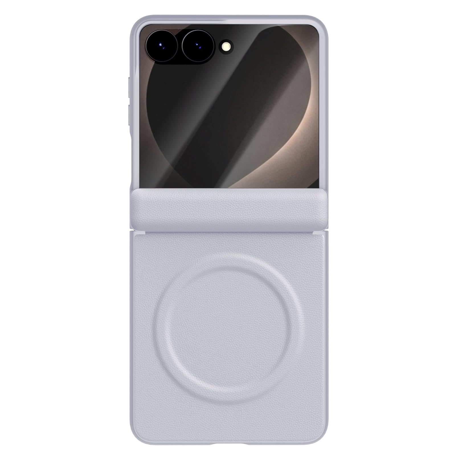 Coque Samsung Galaxy Z Flip 8 avec protecteur d'écran secondaire et charnière magnétique