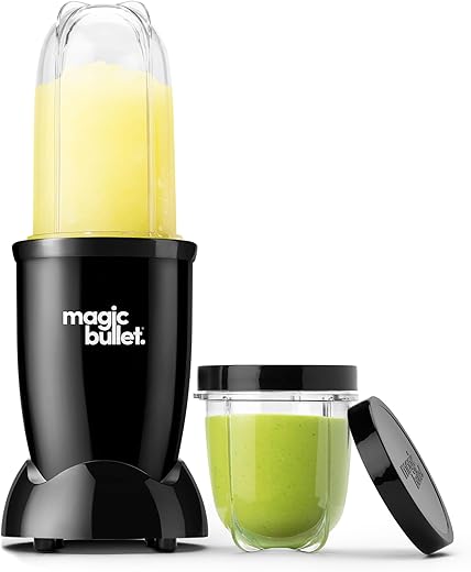 Magic Bullet® Blender Set, 7-Piece Set, 250W Blender…