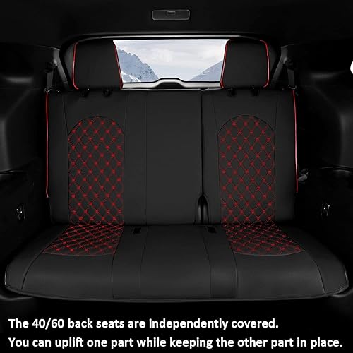 Miniatura 5 de GIANT PANDA Juego completo de fundas de asiento de automóvil personalizadas para Toyota Highlander LLEXLELimitedHybrid 2020 2021 2022 2023 2024