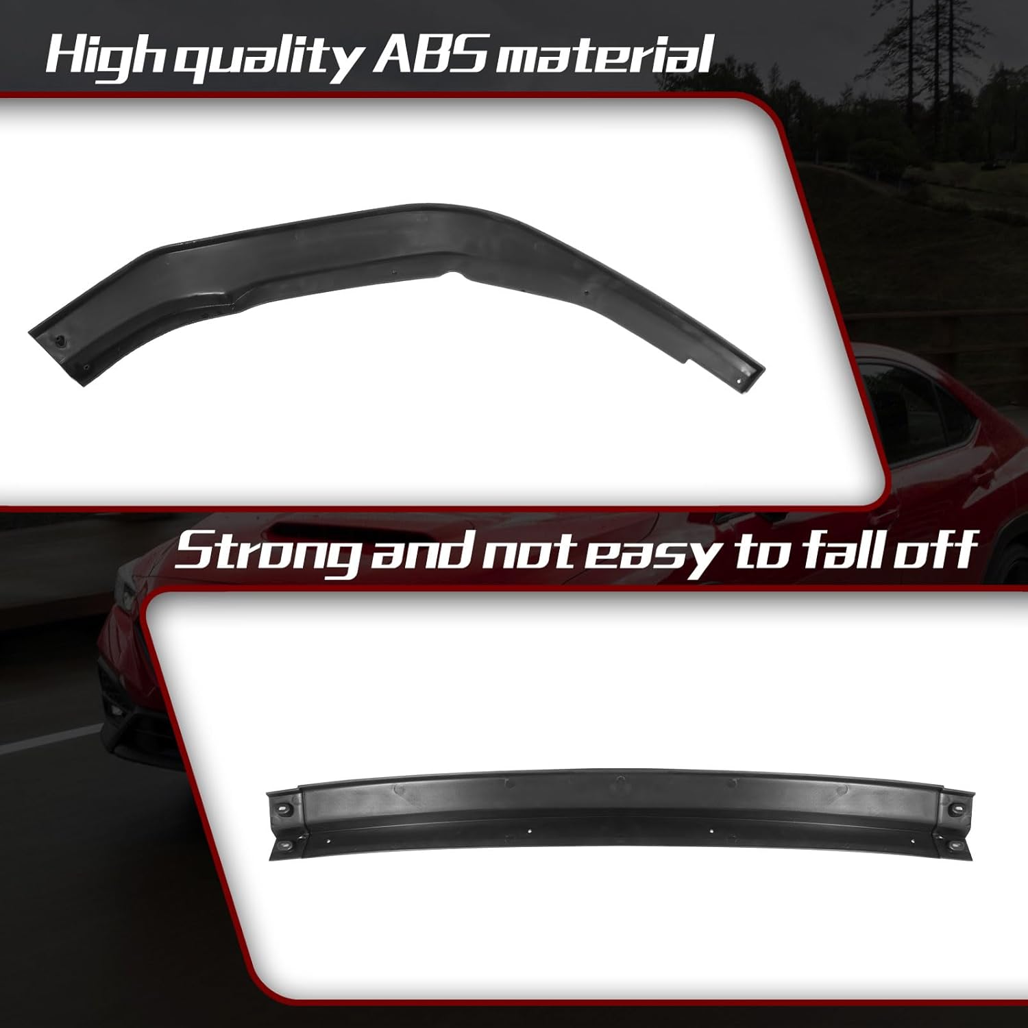 2022 WRX Front Bumper Lip Compatible with Subaru WRX 2022 2023 2024 Upper Grille V2 Style