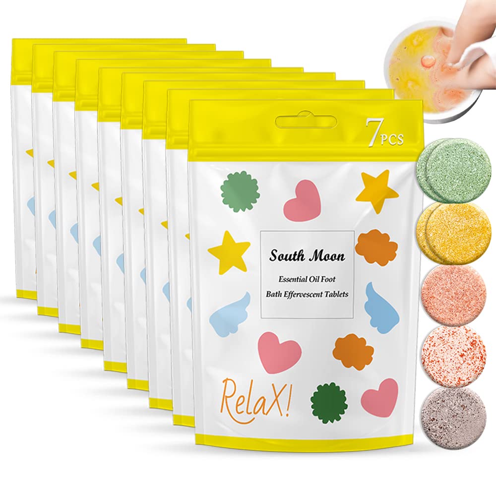 South Moon Essential Oil Foot Bath Effervescent Tablets