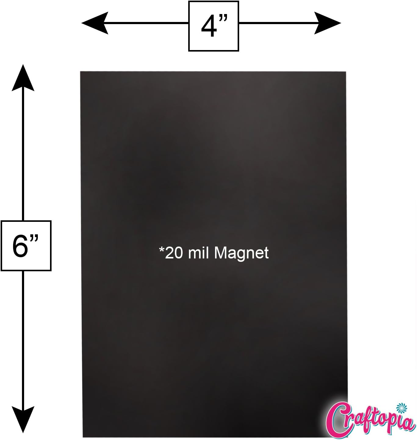 Hottest Sale Craftopia Magnetic Adhesive Sheets | 4 x 6 | Pack of 10 | Make Anything a Magnet! | Flexible Peel and Stick Self Adhesive for Crafts Photos Stamp Dies and More (4 x 6 10 Pack) Super Brands Craftopia Magnetic Adhesive Sheets | 4 x 6 | Pack of 10 | Make Anything a Magnet! | Flexible Peel and Stick Self Adhesive for Crafts Photos Stamp Dies and More (4 x 6 10 Pack)