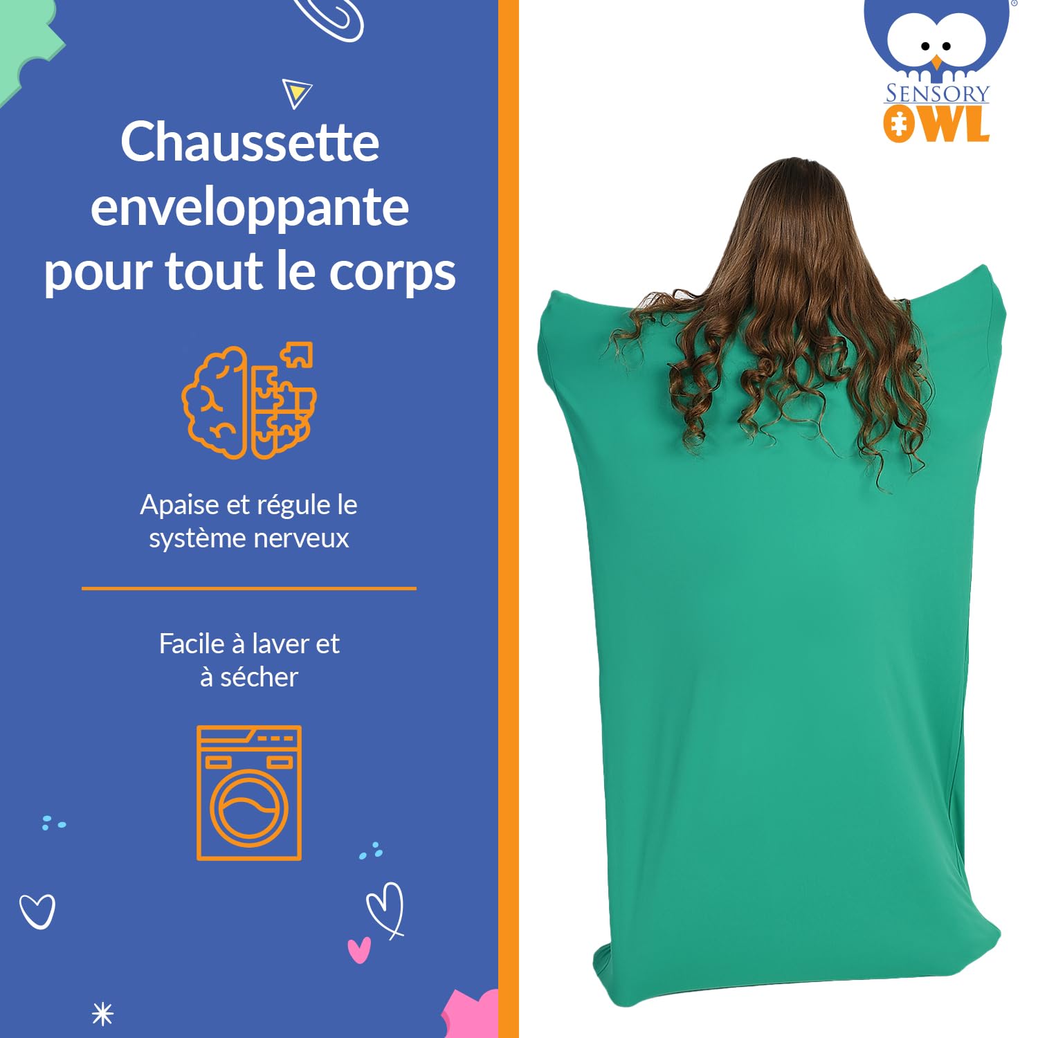 Body Sock / Chaussette Sensorielle - Motricité & Retour au Calme (TDAH/Montessori) : Achat occasion | Jouets sensoriels Montessori Autre 6 ans - 8 ans Neuf, avec étiquette Body Sock / Chaussette Sensorielle - Motricité & Retour au Calme (TDAH/Montessori) : Achat occasion | Jouets sensoriels Montessori Autre 6 ans - 8 ans Neuf, avec étiquette