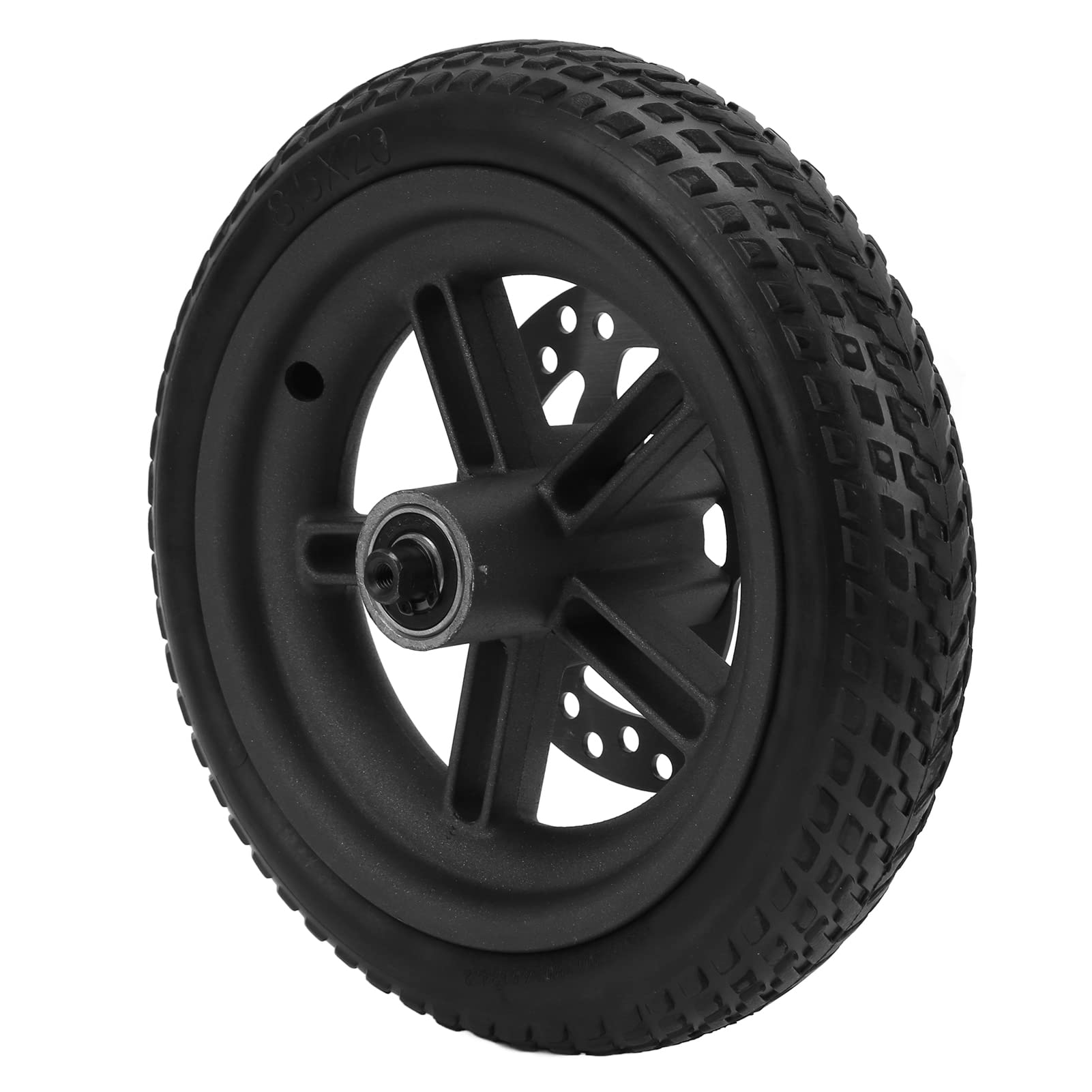 Ensemble de pneus arrière de Scooter de 8,5 Pouces, résistant aux crevaisons en Caoutchouc de Pneu Solide de Scooter de 8,5 Pouces Absorbant Les Chocs pour Le Scooter électrique M365 Pro