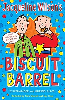 Paperback Jacqueline Wilson's Biscuit Barrel: Cliffhanger & Buried Alive! Book