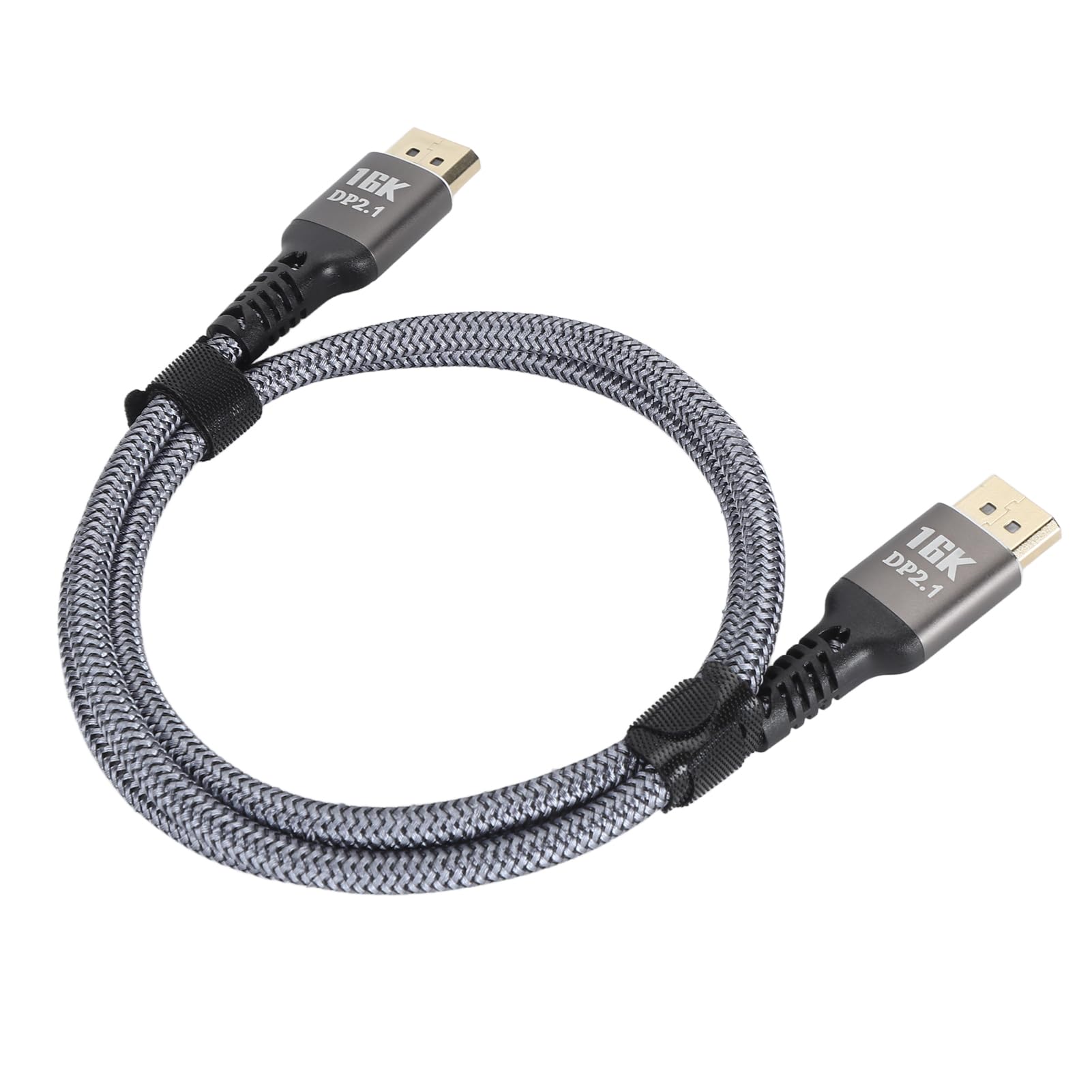 Cable Matters [Certificato VESA] Cavo DisplayPort 1.4 Intrecciato Con Supporto Completo Di 8K 60Hz / 4K 120Hz HDR E DSC - 3 Metri - 4