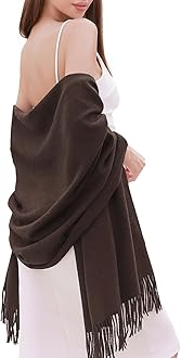 Women Scarf Pashmina Shawls and Wraps for Wedding Ladies Winter Scarves