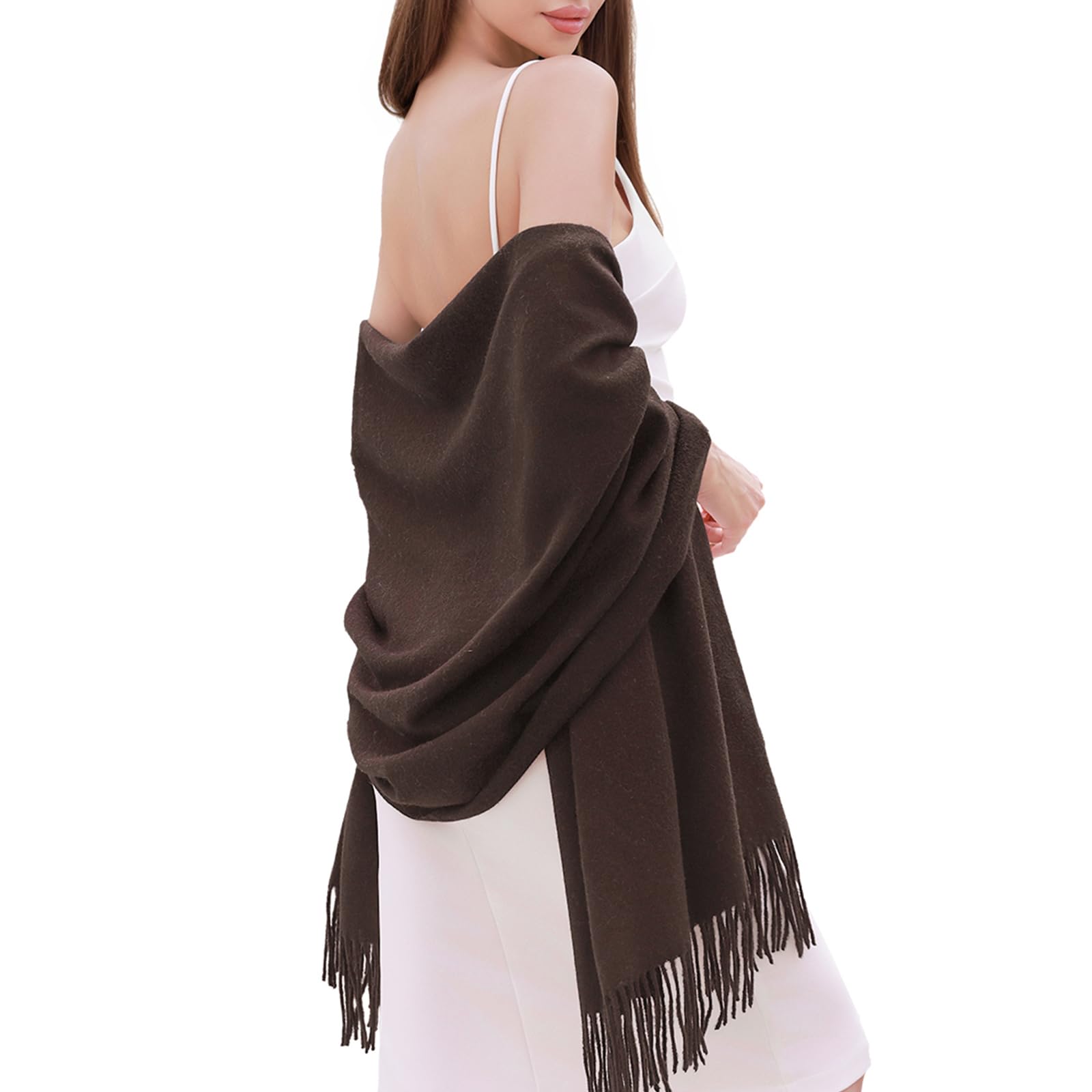 Women Scarf Pashmina Shawls and Wraps for Wedding Ladies Winter Scarves