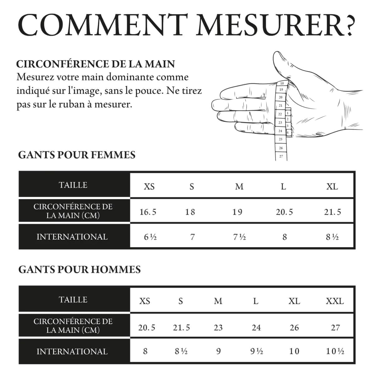 Van Der Rich ® - Gant Cuir d'Agneau Doublure Intérieure