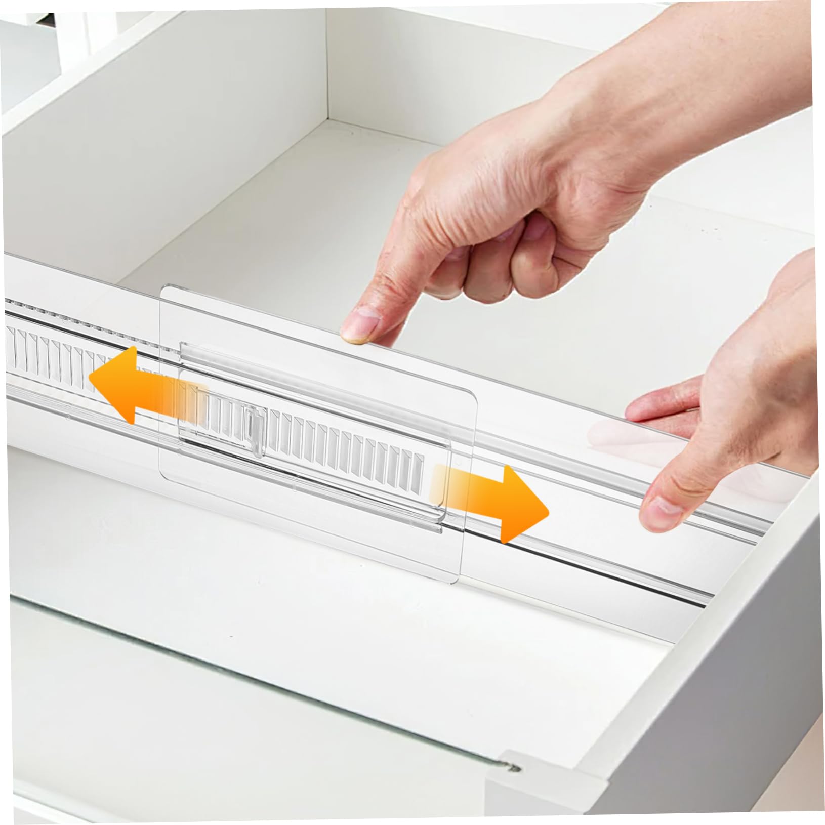 Amosfun Lot De 6 Séparateurs De Tiroir Réglables En Plastique Pour Commode À Chaussettes Optimisez Lespace De Rangement