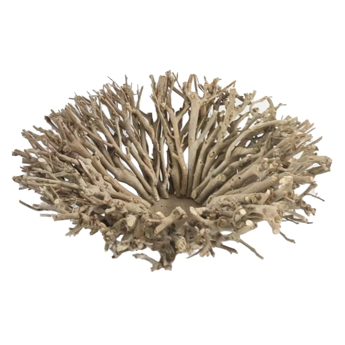 Vassoio in legno naturale per la decorazione della casa, ideale per vasi e portacandele, accessorio in stile unico