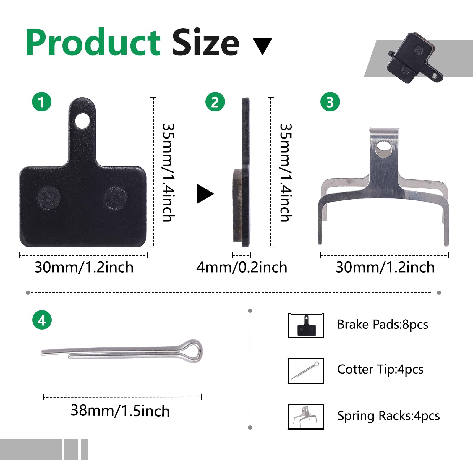 Febi BILSTEIN Kit Pastiglie Freno Disco Asse Posteriore Per Maxus Deliver 9 - Foto 6