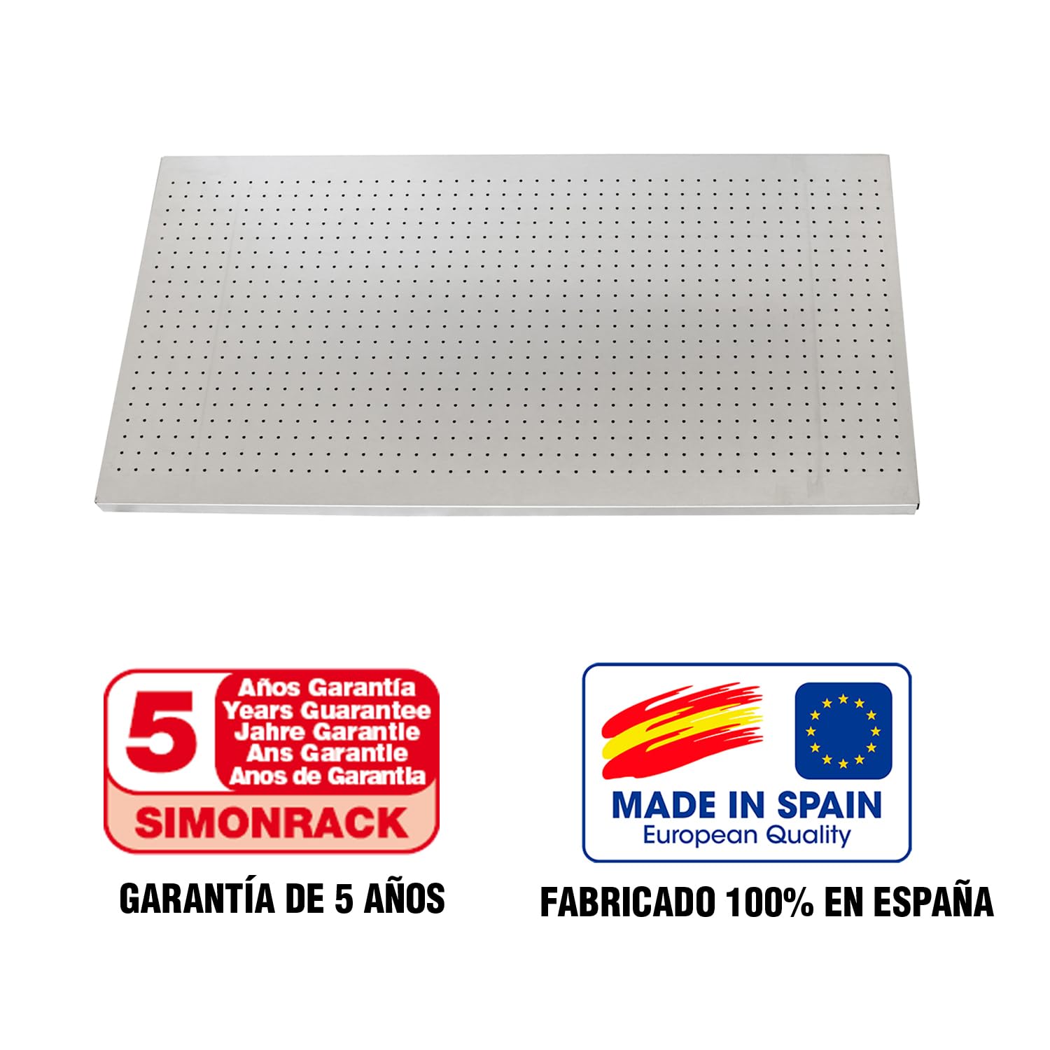 Simonrack 70231506008 - Perforato vassoio di 1500 x 600 mm galvanizzato colore