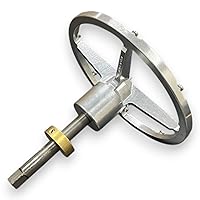 Vista 3 de ALFA VS-12DH Soporte de disco para trituradora de rallador ALFA GS-12 Reemplazo directo para Alfa GS-12, VS-12 o Hobart VS9