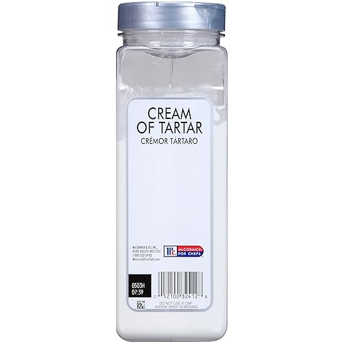 Miniatura 2 de McCormick Culinary Crema de tartar, 25 onzas, un recipiente de 25 onzas de agente espesante en polvo de crema de sarro para claras de huevo,