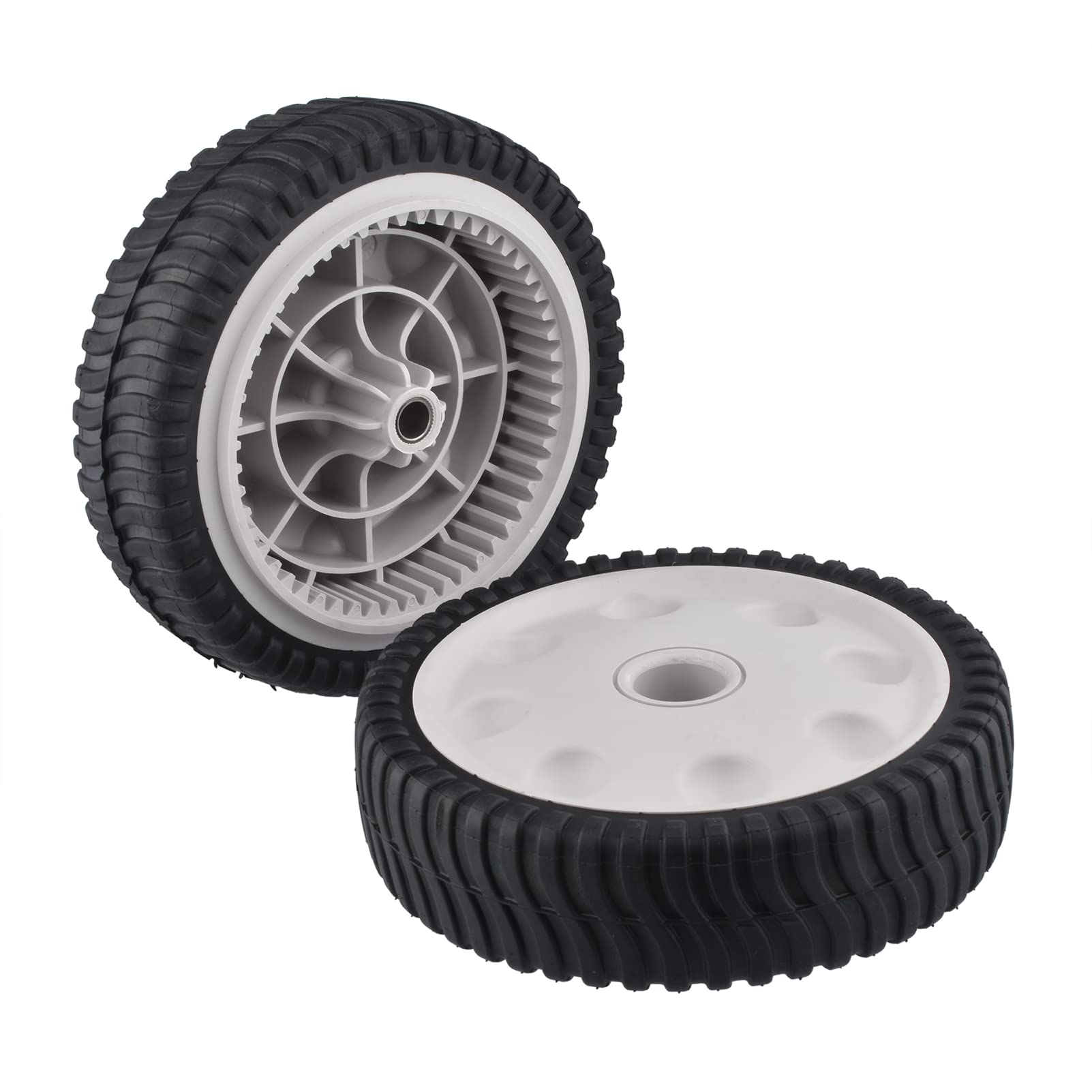 Rueda de tracción delantera de 8 pulgadas para MTD Troy-Bilt Cub Cadet 734-04018C 734-04018A 734-04018B 73404018B 12AV569Q597, 2 uds.