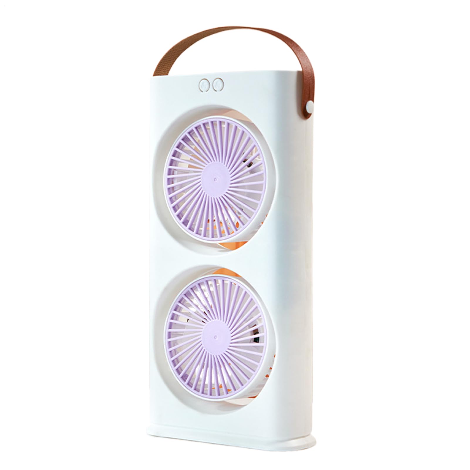 Ventilateur rafraîchissant de table double tête pour école maison