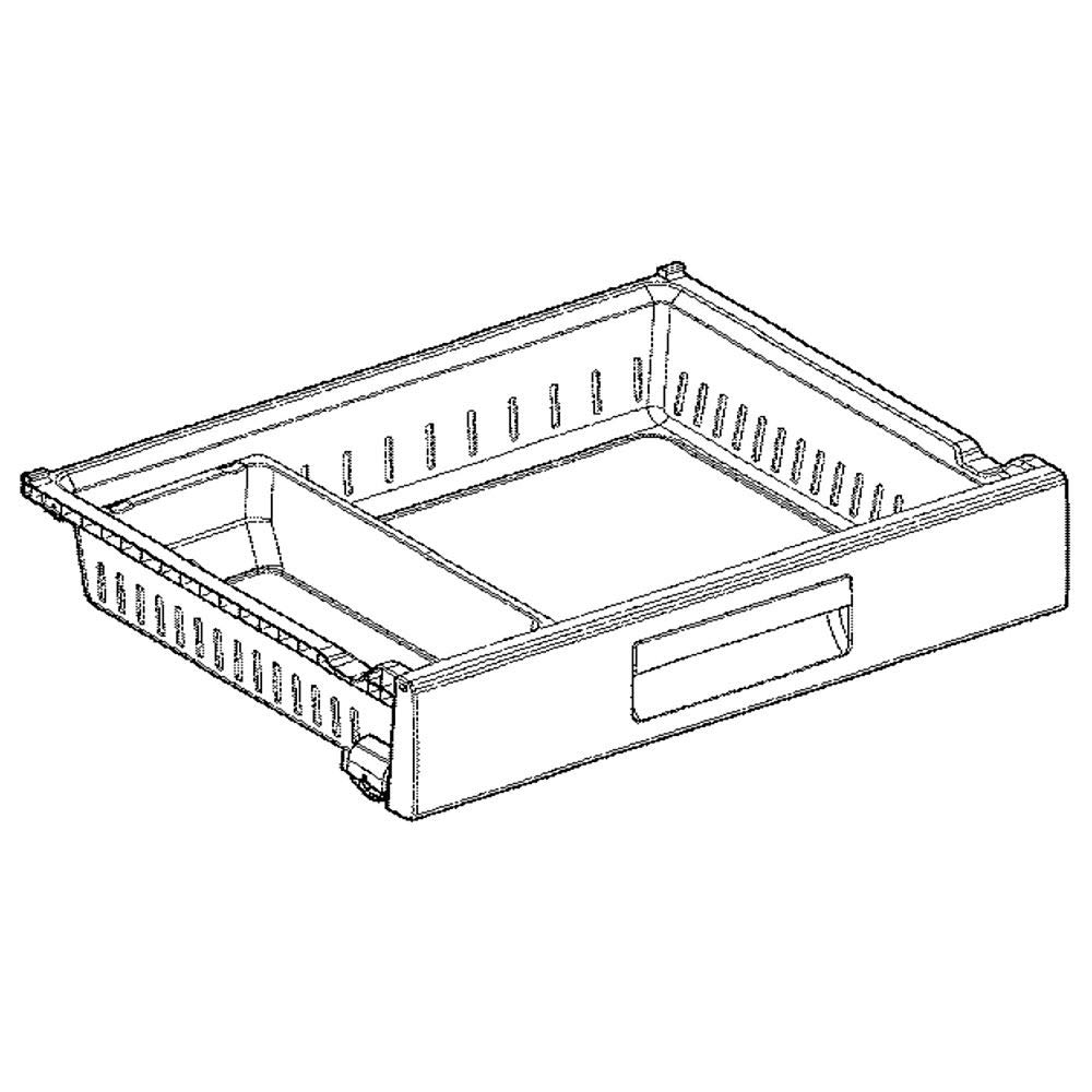 LG AJP72909821 Refrigerator Freezer Basket, Upper Nellis Auction