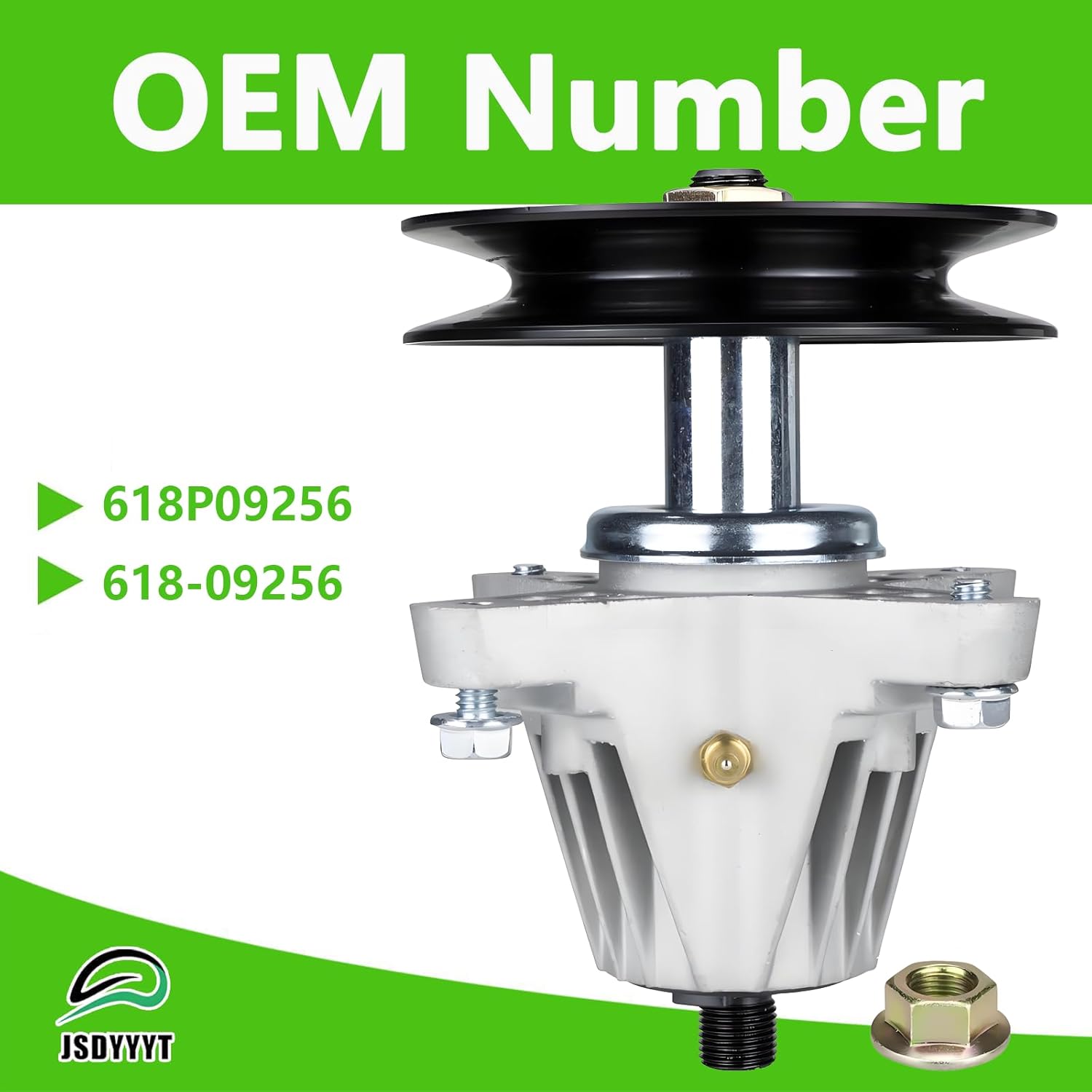 618P09256 618-09256 Lawn Mower Deck Blade Spindle Assembly Compatible with Cub Cadet ZT1-50 ZT2-50 w/50 Decks, Craftsman Z5600 Z5650 w/50 Decks, Troy Bilt Mustang Z50 w/50 Decks