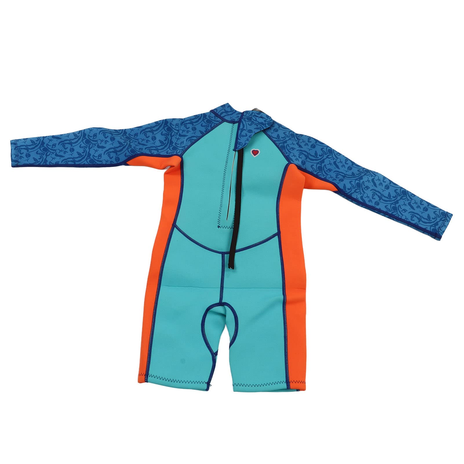 Alomejor Childrens Neoprene Swimsuit One-Piece Wear-Resistant Breathable Skin-Friendly Swimming Suit for Diving (Size 12)