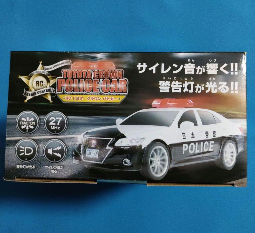 トヨタクラウン パトカー ラジコン 鑑賞用】トヨタ クラウンパトカー