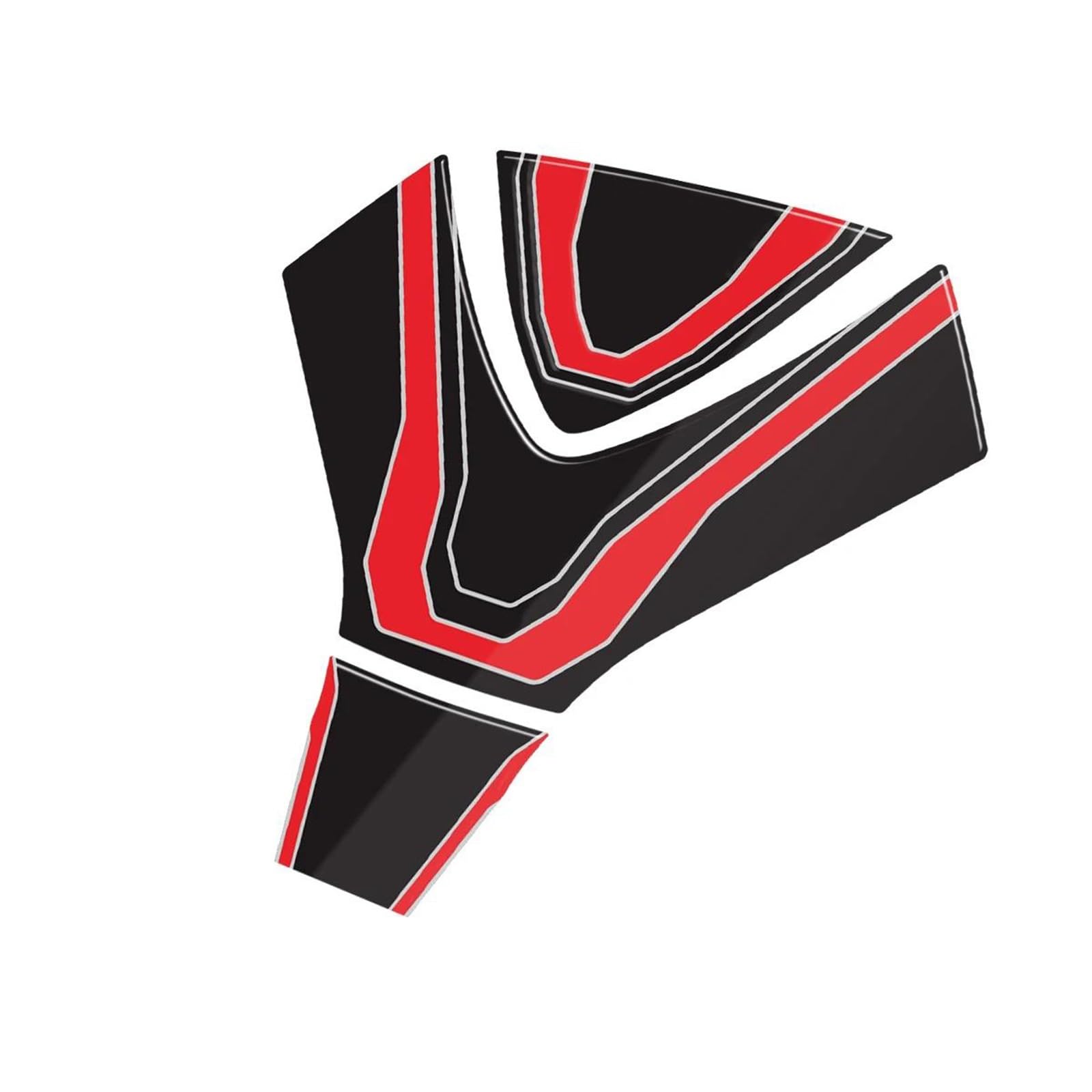 Jganrf Style 2 For Cbr1000rr Cbr1000 Rr 2017 2018 2019 3D Motorcycle Tank Pad Sticker Protector Decal