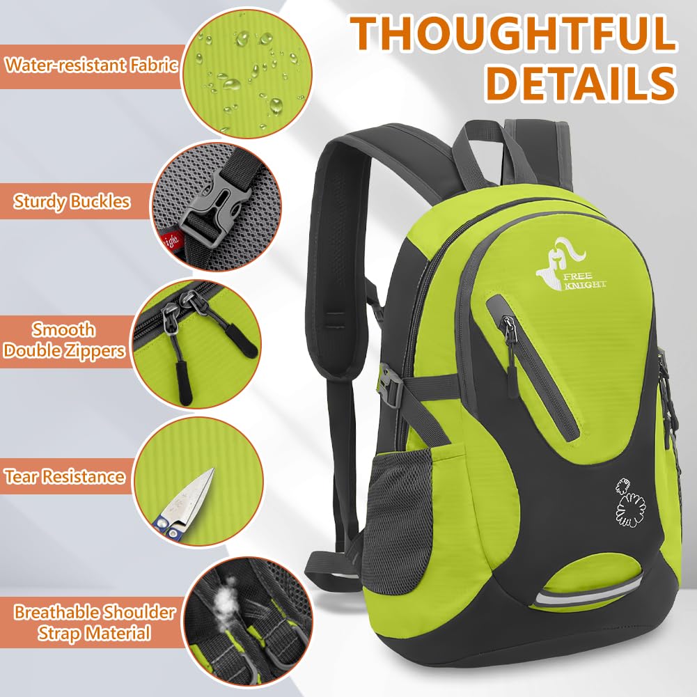 flintronic Zaino per Ciclismo, Impermeabile Zaino Da Trekking, Portatile Borsa Sportiva Da Esterno, Leggero e Versatile Borsa Da Ciclismo, per Trekking Viaggio Alpinismo Sport All'aperto