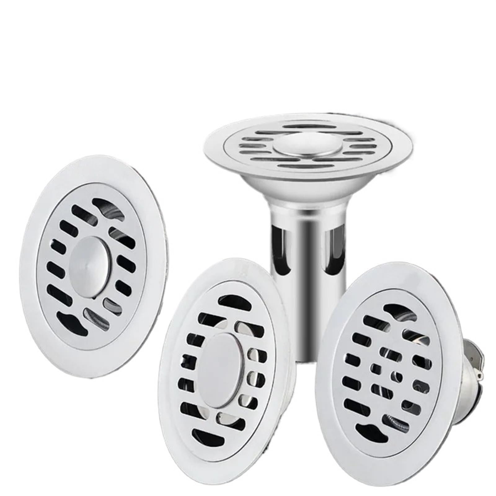 Drain de sol en acier inoxydable pour cuisine et salle de bains