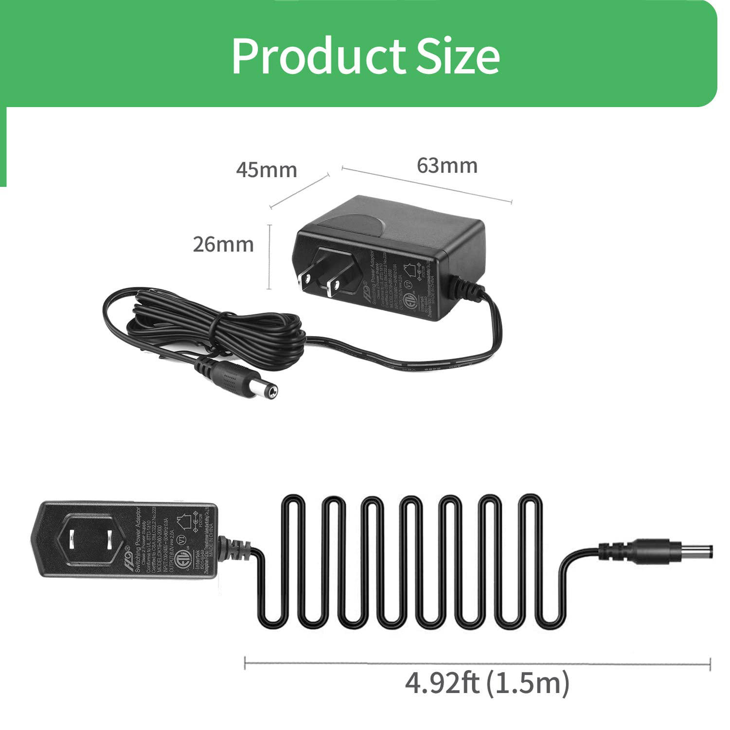 Blendend Adaptateur D'alimentation 2,1 X 5,5 Mm