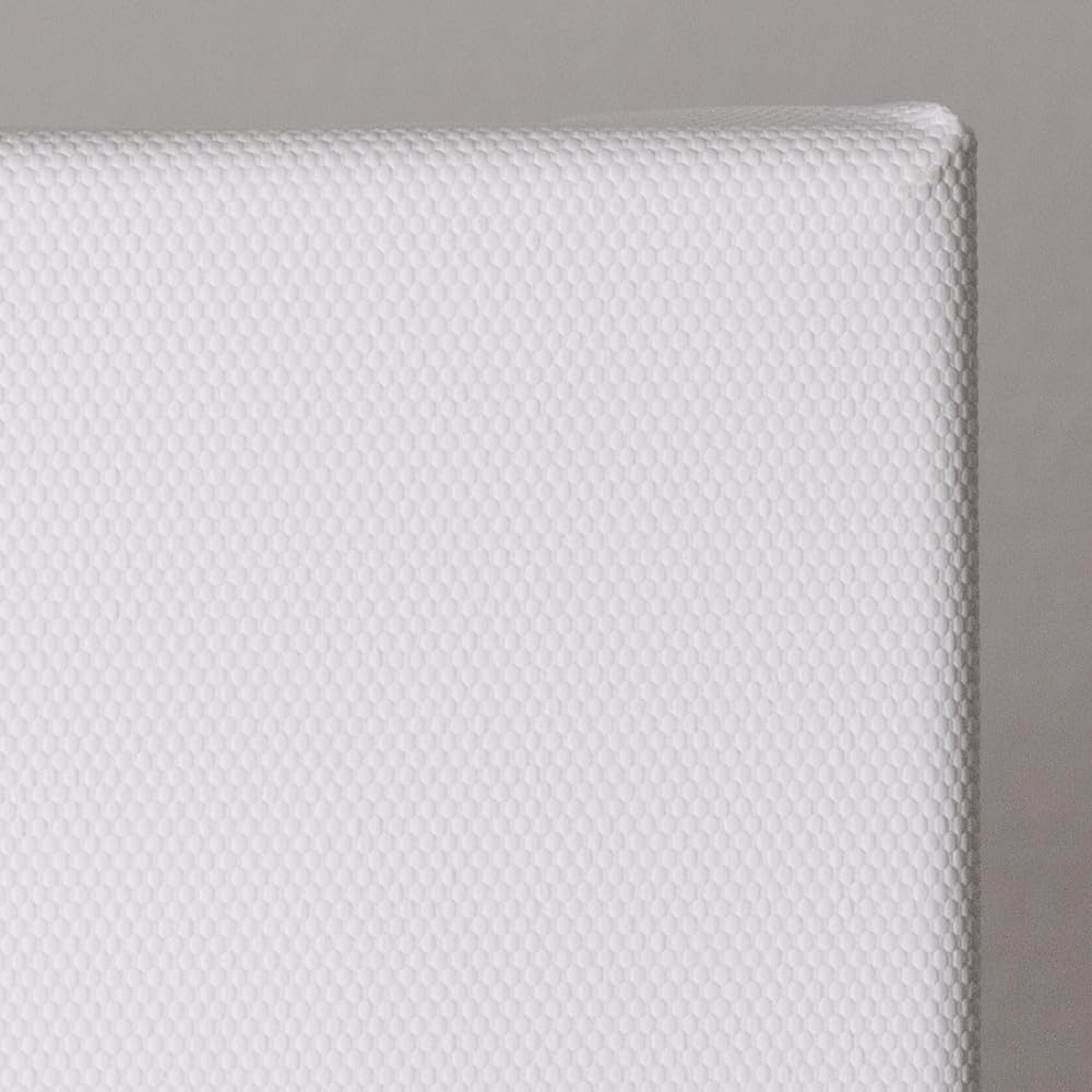 HaakDesign Bespannter Keilrahmen (unbedruckt), 100x120cm, 260g/m² (100% PES), 18 mm (Standard) Leinwand