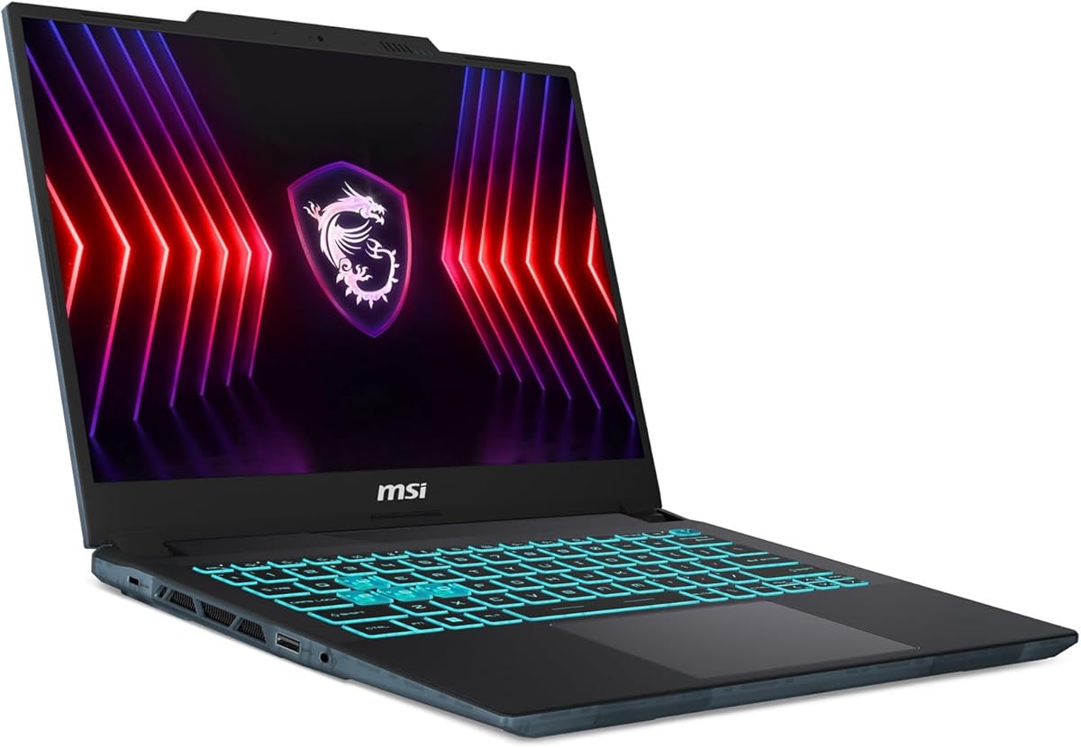 MSI Cyborg 14 A13VF-091US 14" WUXGA 144Hz Gaming Laptop, Intel Core i7-13620H 2.4GHz, 32GB RAM, 1TB SSD, NVIDIA GeForce RTX 4060 8GB, Windows 11 Pro, Black : Electronics