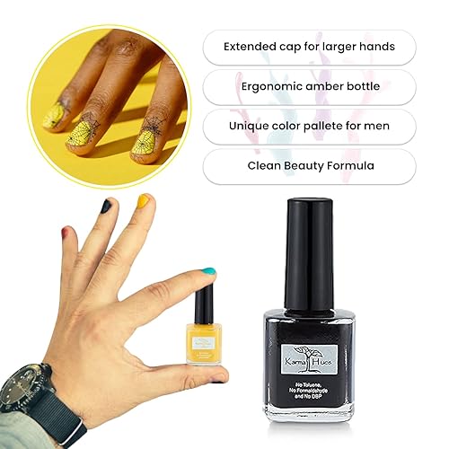 Miniatura 6 de karma organic Esmalte de uñas natural, arte de uñas no tóxico, vegano y libre de crueldad animal para hombres (Muéstrame el dinero)