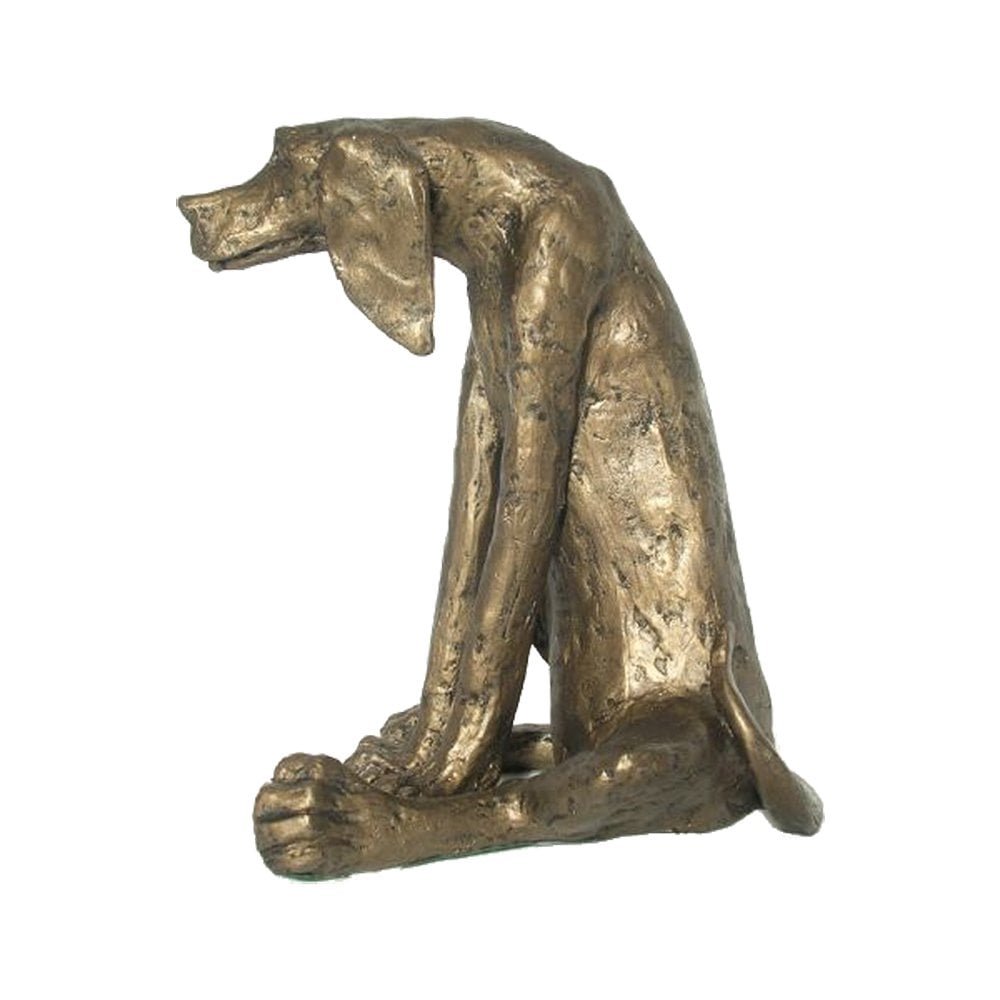 'Sidney' - so just when IS it dinnertime?' dog sculpture from Frith - Paul Jenkins