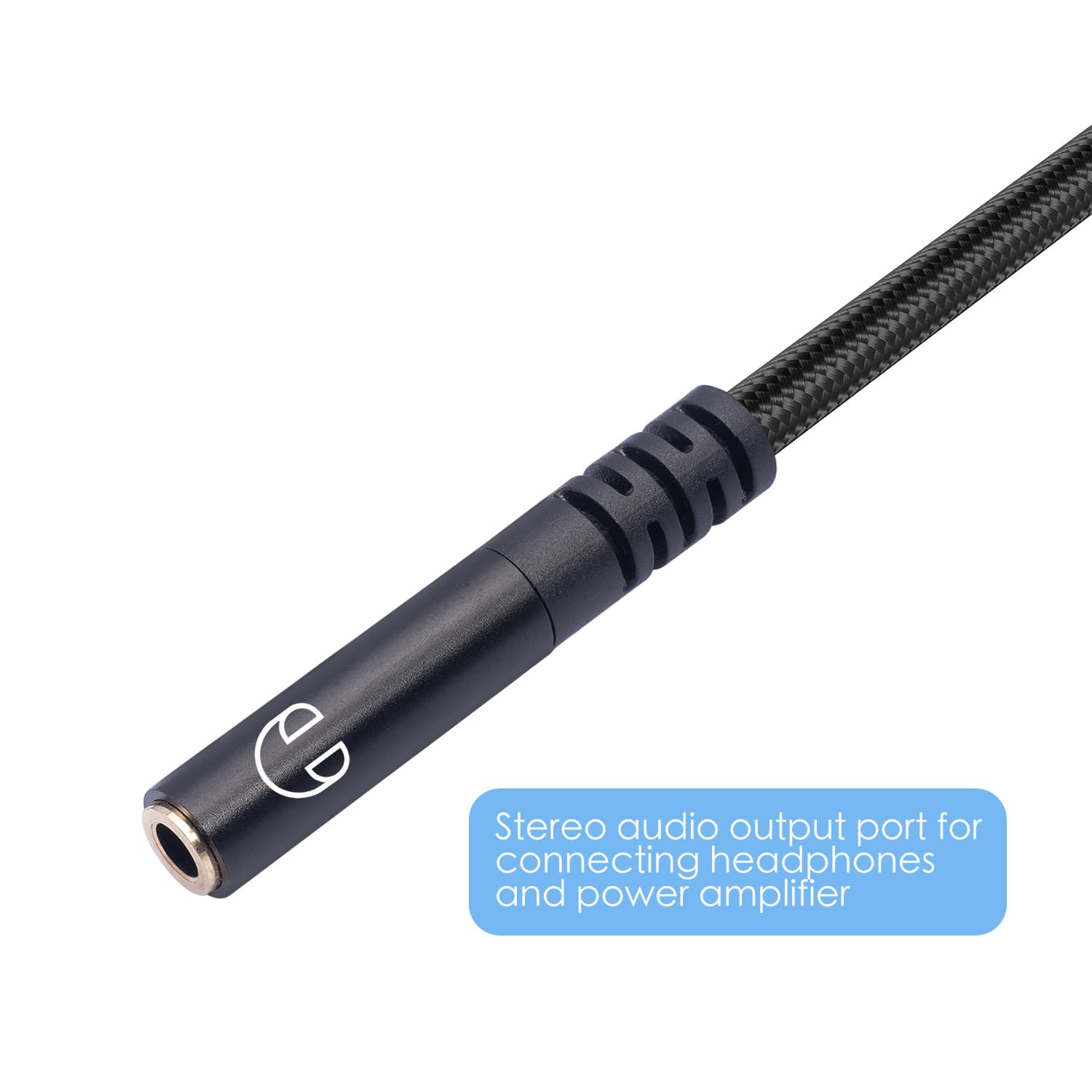 Interfaz digital XLR a USB C de 3.3 pies, cable de micrófono hembra USB C a XLR hembra de 3.5 mm (1/8), cable de auriculares USB C a 3.5 mm y cable de grabación de micrófono hembra XLR para smartphone