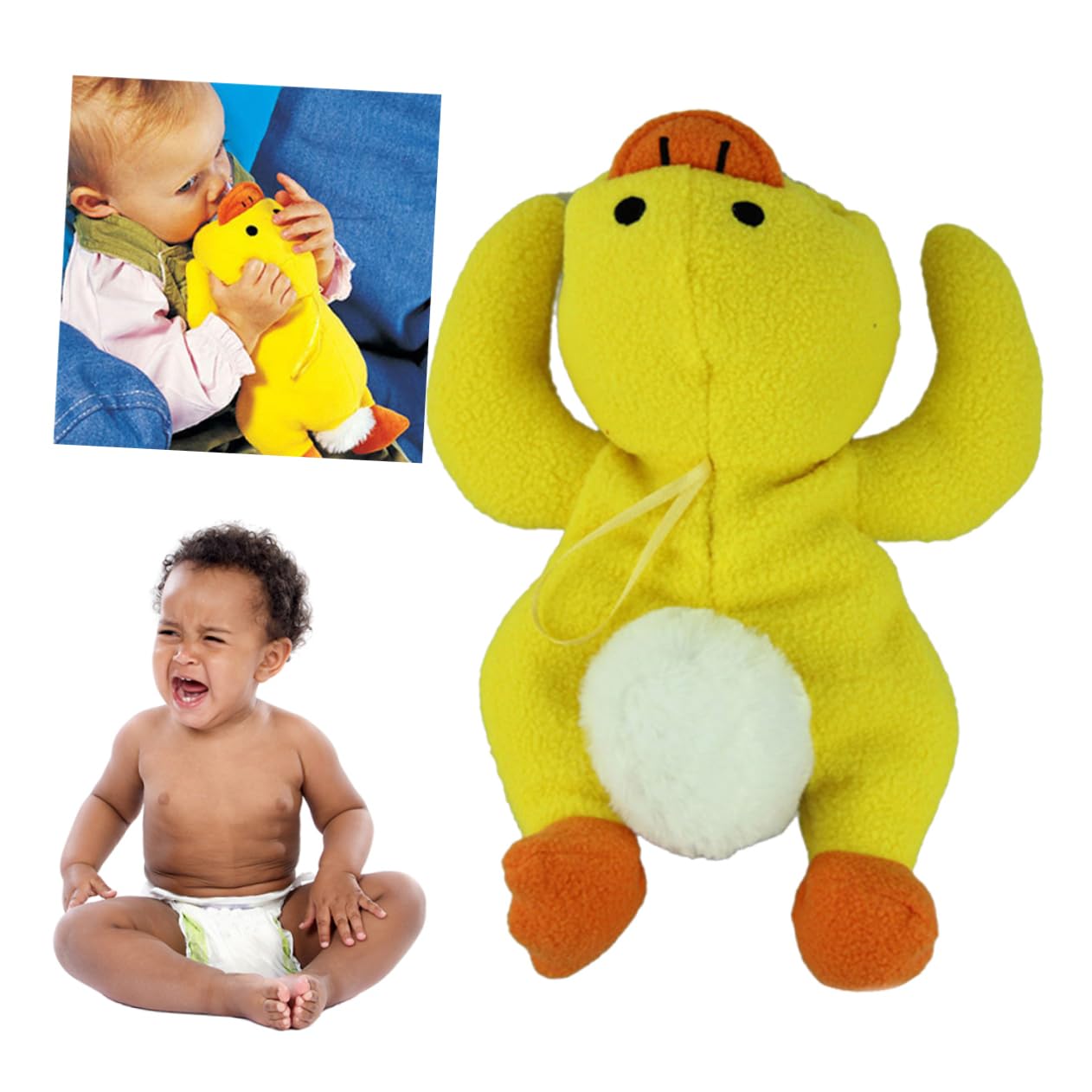 Toyvian Baby Bottle Sleeve Insulated Cover with Cartoon Rabbit Design Keeps Infant Milk Warm Elastic Fit for Various Bottle Sizes 8.26X6.29X2.36 Inches