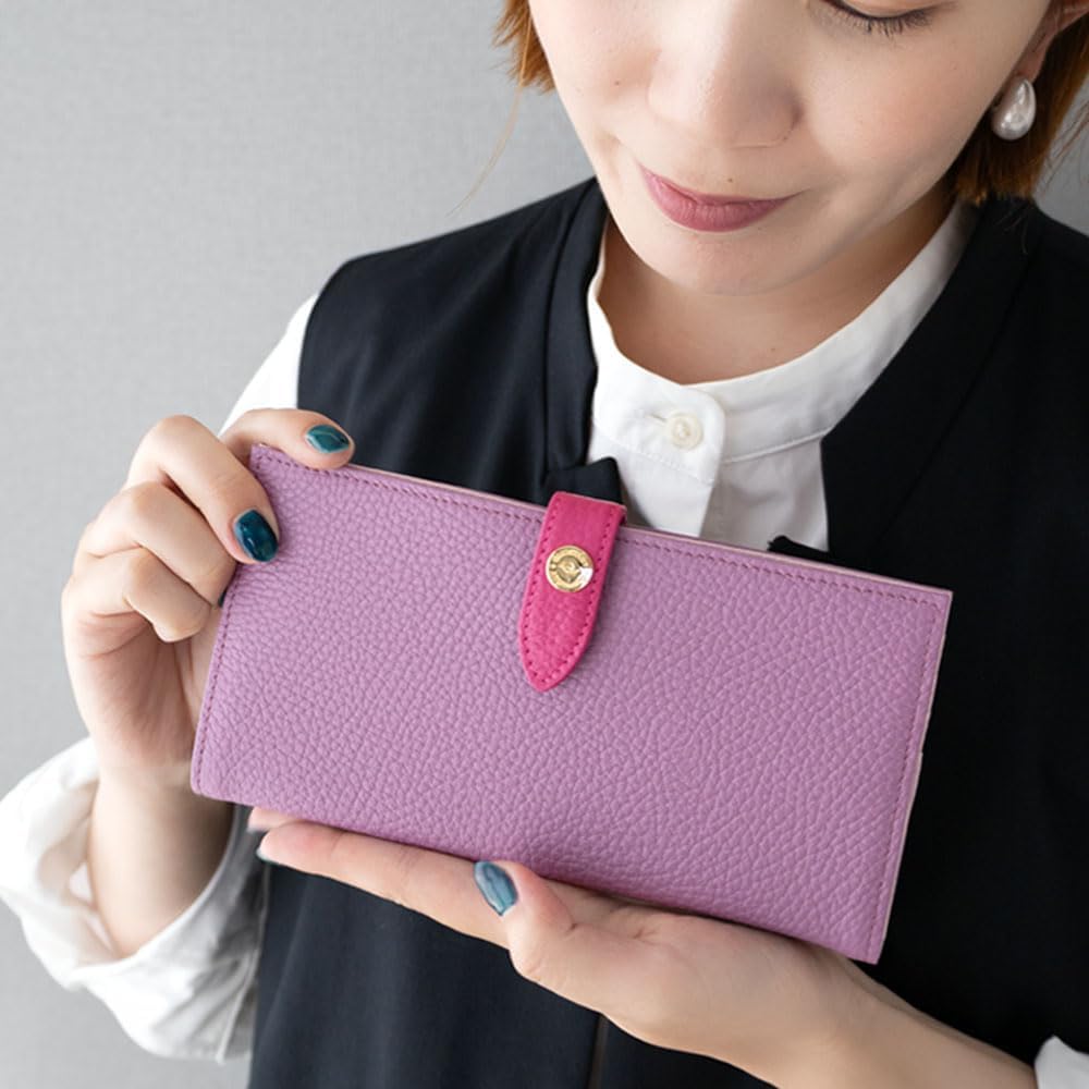 Amazon | doracoluv 長財布 レディース 薄い スリム 財布 Teffy テフィ