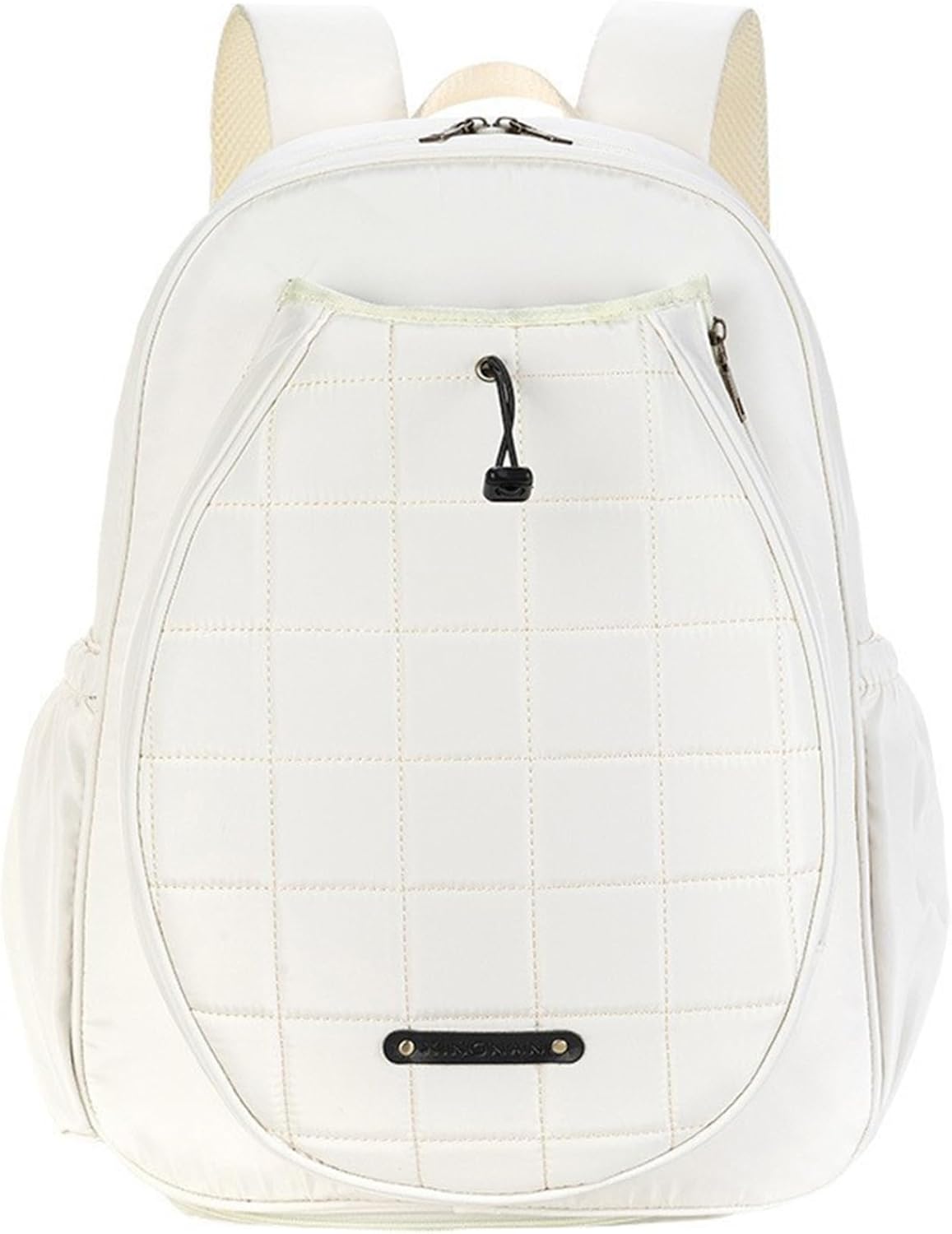 Tennis Racket Bag Tennis Backpack, Multi-Pockets Tennis Racket Bag, Waterproof Tennis Bag with Shoe Compartment, Badminton Bag with Adjustable Strap for Men and Women