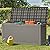 YITAHOME 60 Gallon Outdoor Storage Box, Large Water Resistant Resin Deck Box, Indoor Outdoor Lockable Rattan Storage Container for Patio, Garden, Cushions, Tools, Equipment (Taupe)