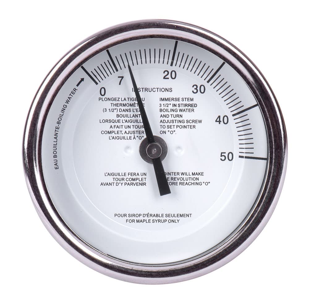 Baker T3109MSSP Maple Syrup Stem Thermometer, 3