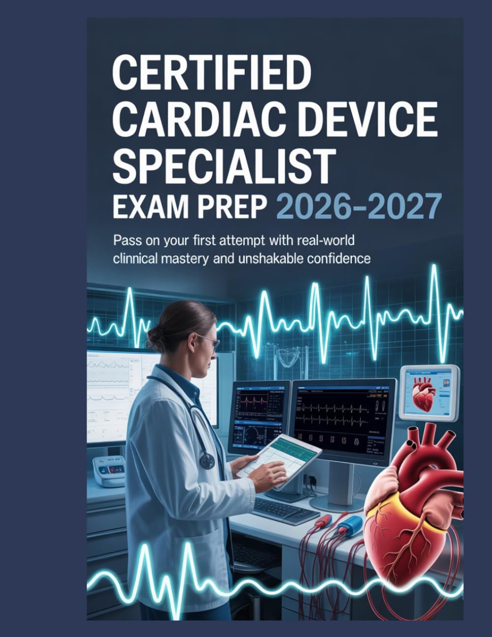 Certified Cardiac Device Specialist Exam Prep 2026–2027: Pass on Your First Attempt with Real-World Clinical Mastery and Unshakable Confidence