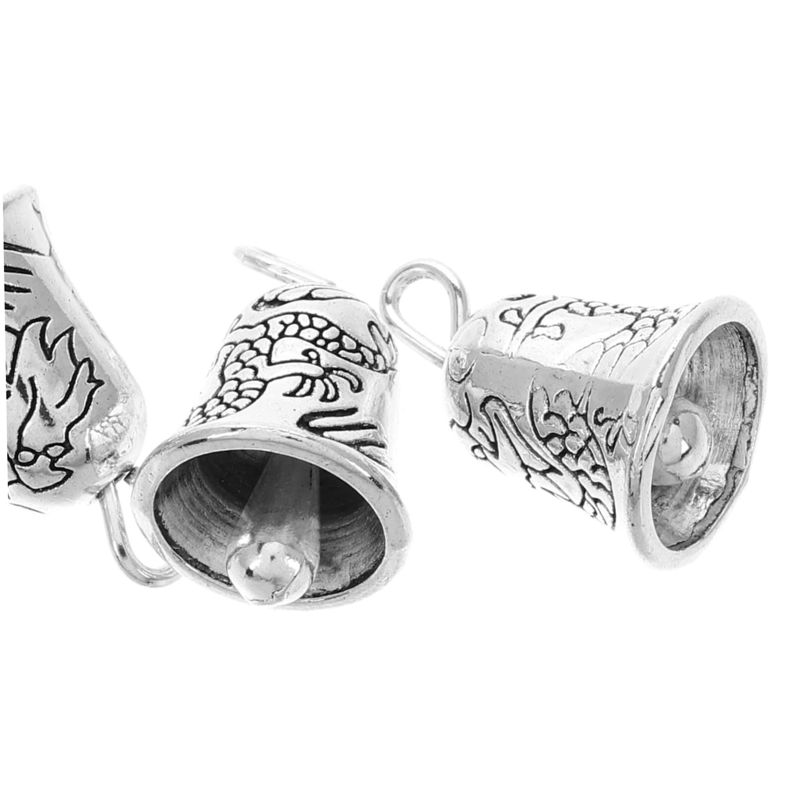 DECHOUS 3 Set Mini Campane Sonaglio Campanelle Decorazioni Regalini Natalizi Campanelli Decorativi Sottobicchieri Decori Sospesi A Campana Ciondolo Campana di Natale Lega 30 Pezzi * 3