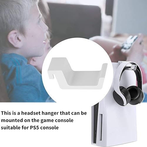 Miniatura 2 de Soporte para auriculares para PS5, soporte para auriculares, gancho para auriculares, soporte para consola de juegos PS5