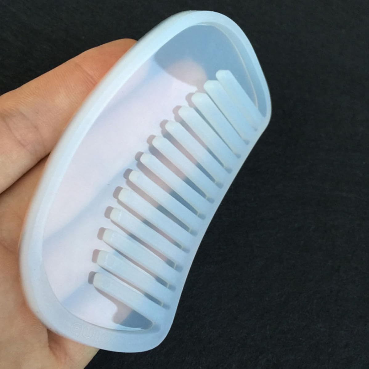 8pcs Silicone Jewelry Making Mold with Hanging Hole for Earrings