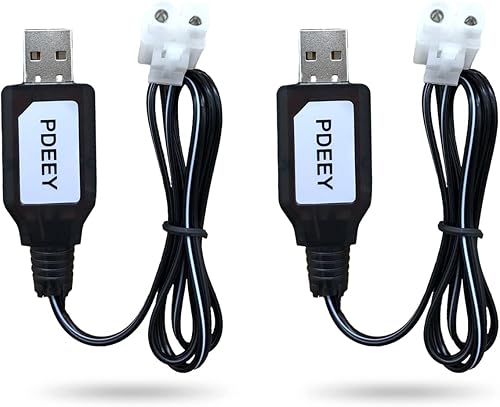 Miniatura 2 de Charger Replacement for Nerf Rival - 9.6V Tamiya Connector RC Car Airsoft NiCd Battery Charging Cable, 2 pcs