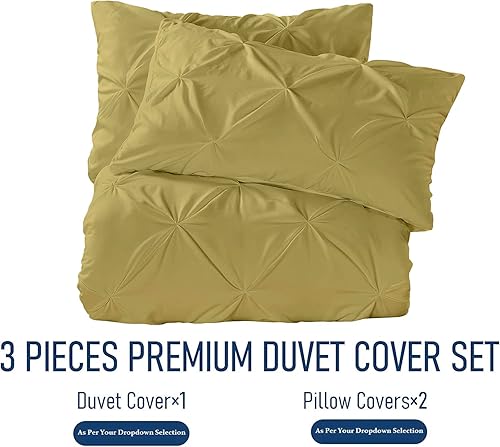 Miniatura 5 de Crown Collection Luxuriate Hotel - Juego de funda de edredón de 1000 hilos, hipoalergénica, ultra suave, 100% algodón egipcio, tamaño Super King