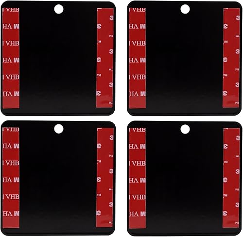 Miniatura 2 de Buyers Products 8895404 Almohadilla magnética autoadhesiva para taxis de aluminio (paquete de 4)