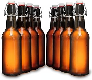 Bierflasche - 8x Bügelflasche 500ml Bierflaschen mit Bügelbeschluss - Abfüllen von Bier