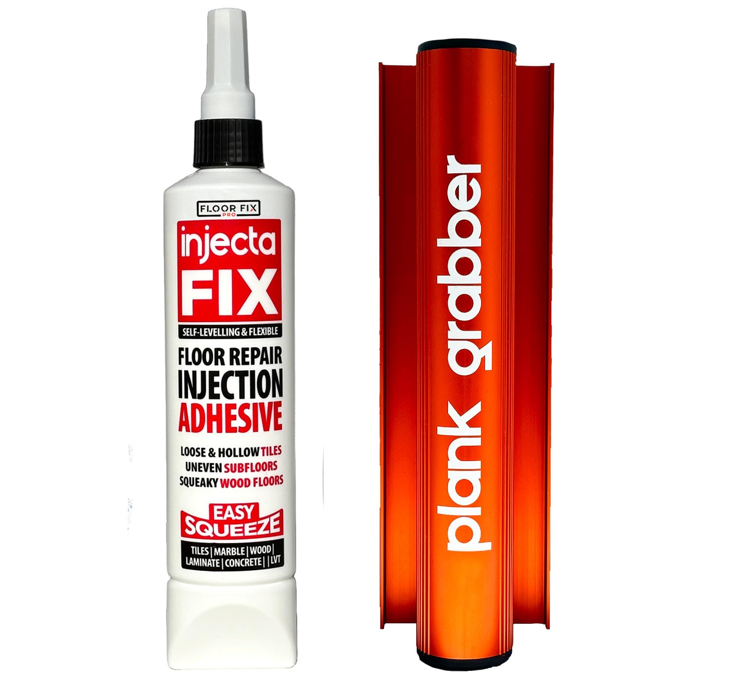Plank Grabber - Permanent Fix Pack with Injectafix Floor Adhesive