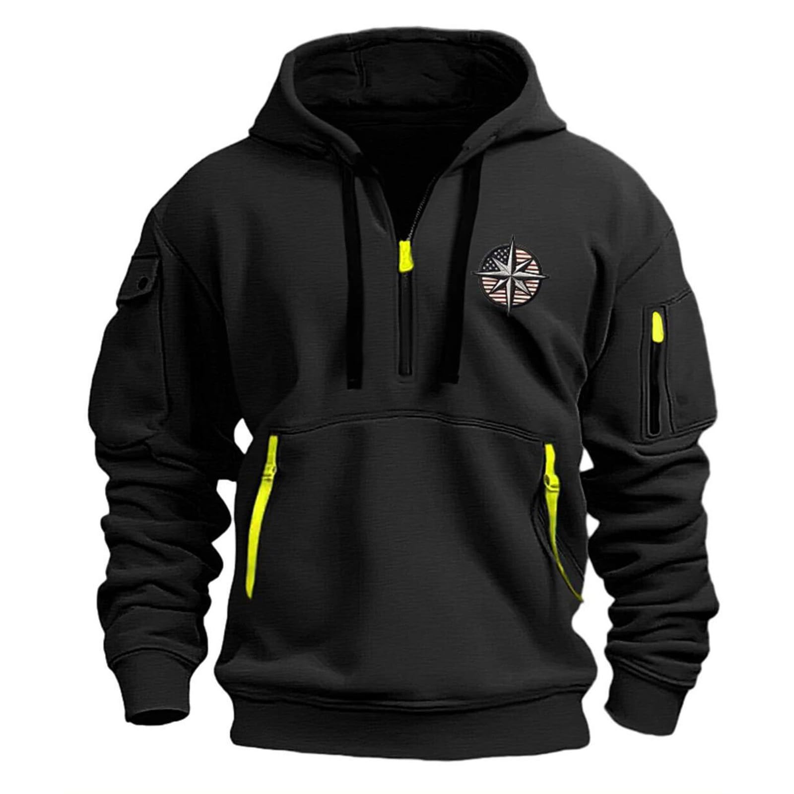Sweatshirts Homme Travail Chaud Chic Survetement Mode Sport Capuche Sweat a Capuche Homme Randonnée Sportswear Saison Running Hoodies Hiver Sweats
