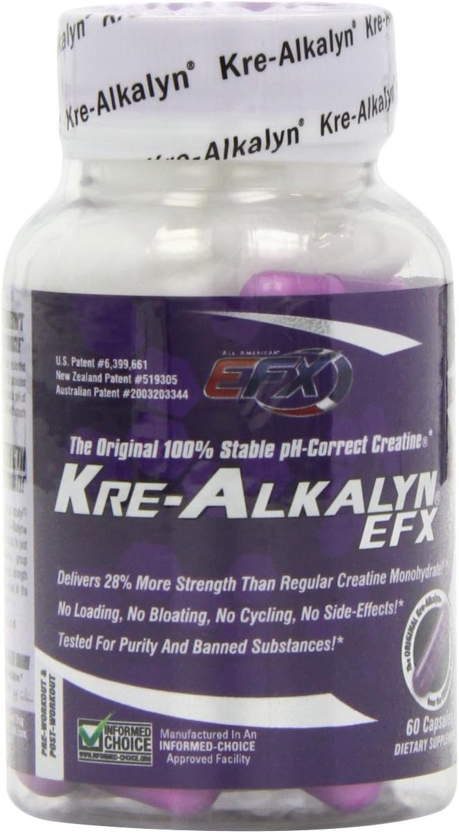 EFX Kre-Alkalyn EFX 60 capsules